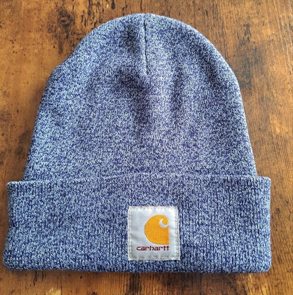 Carhartt Blue Knit Beanie